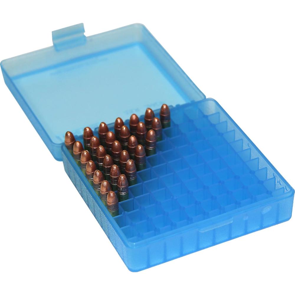 MTM 100-Round .22 Long Rifle Flip-Top Ammo Box
