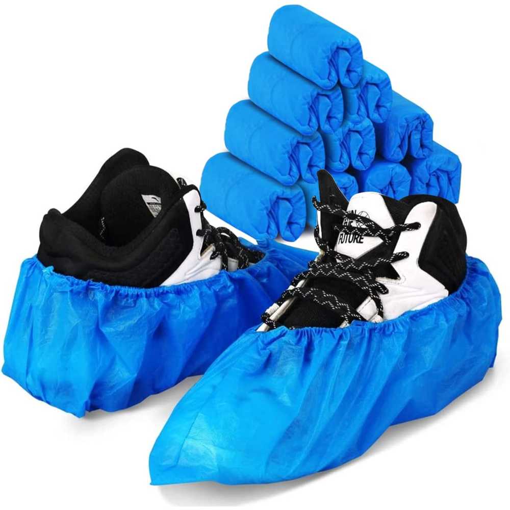 Prime Members: 50-Pairs Green Convenience Disposable Boot Covers