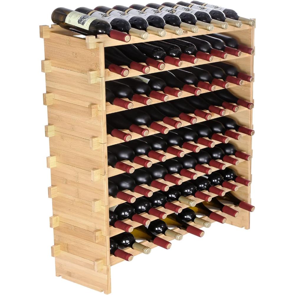 Vevor 72-Bottle Modular Wine Rack