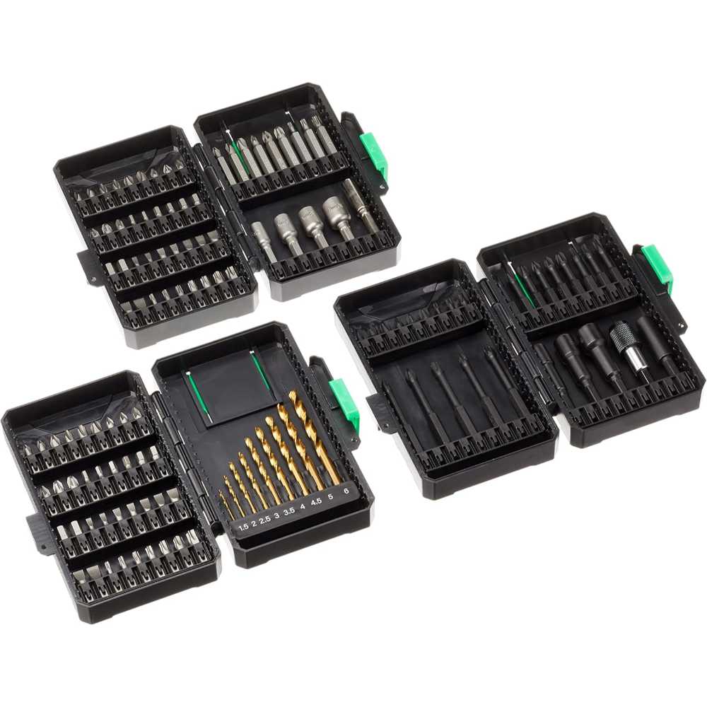 Denali 123-Piece Screwdriver and Drill Bit Set