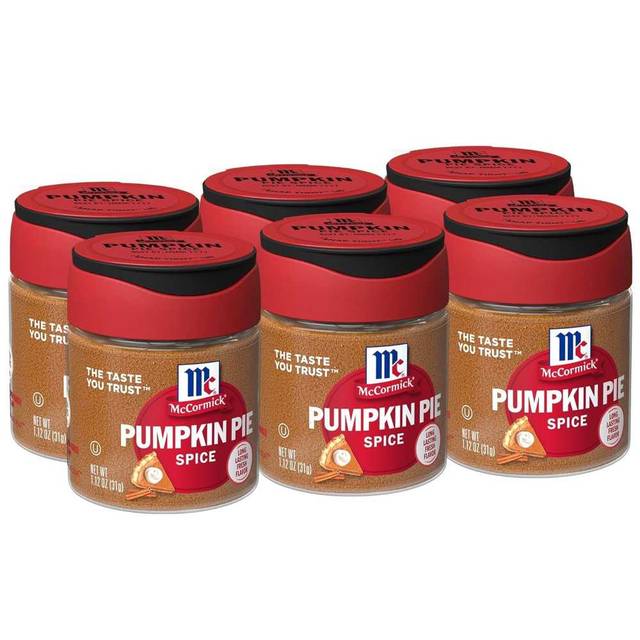 6-Pack McCormick Pumpkin Pie Spice, 1.12 oz.