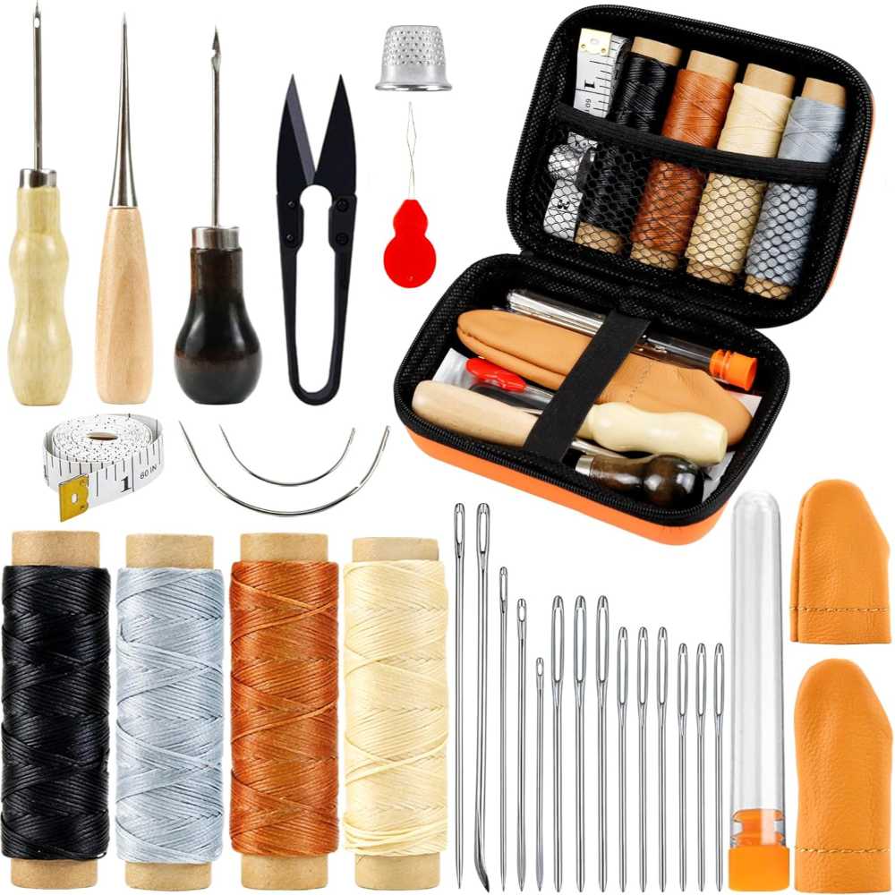 Prime Members: Plantational 31-Piece Leather Repair Sewing Kit