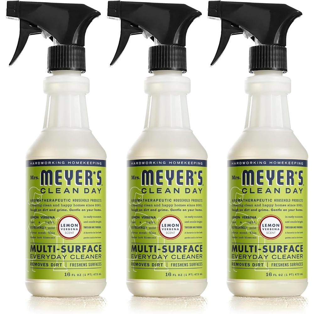 3-Pack Mrs. Meyer's Clean Day All-Purpose Cleaner Spray, 16 oz. (Lemon Verbena)