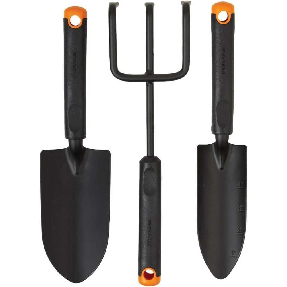 Fiskars Steel Garden Tool Set