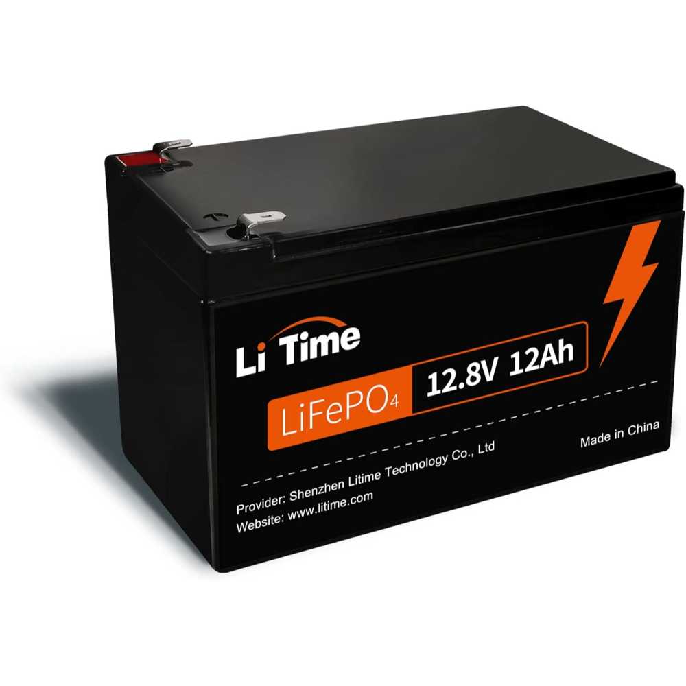LiTime 12V 12Ah LiFePO4 Battery