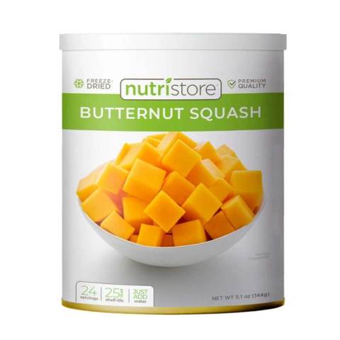 Nutristore Freeze Dried Butternut Squash Can