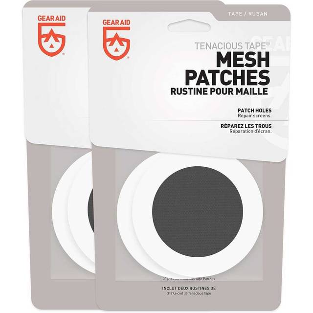 4-Pack Gear Aid Tenacious Tape Mesh Patches for Repairing Tents & Bug Netting