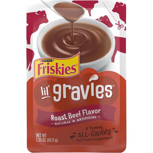 16-Pack Purina Friskies Lil Gravies Cat Food Complement