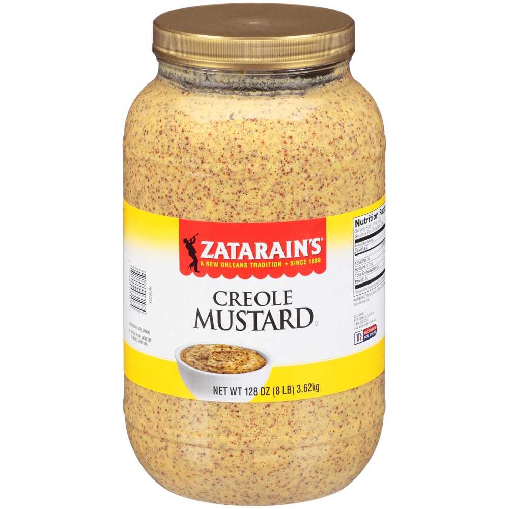 Zatarain's Creole Mustard, 8 lbs.