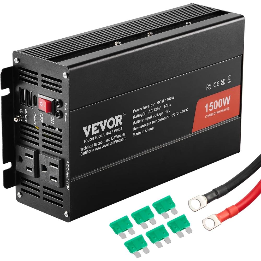 Vevor 1500W Modified Sine Wave Inverter