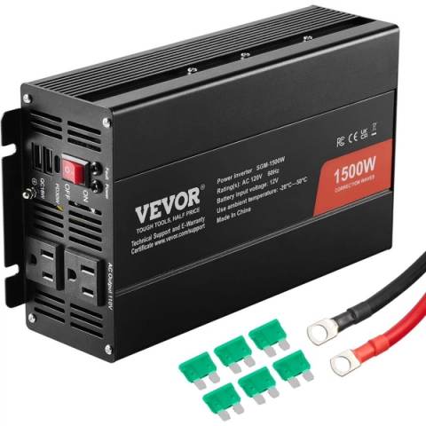 Vevor 1500W Modified Sine Wave Inverter
