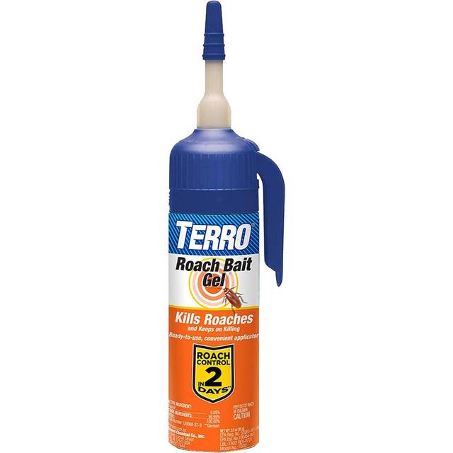 TERRO Ready-to-Use Indoor Roach Bait Roach Gel Killer, 3 oz.