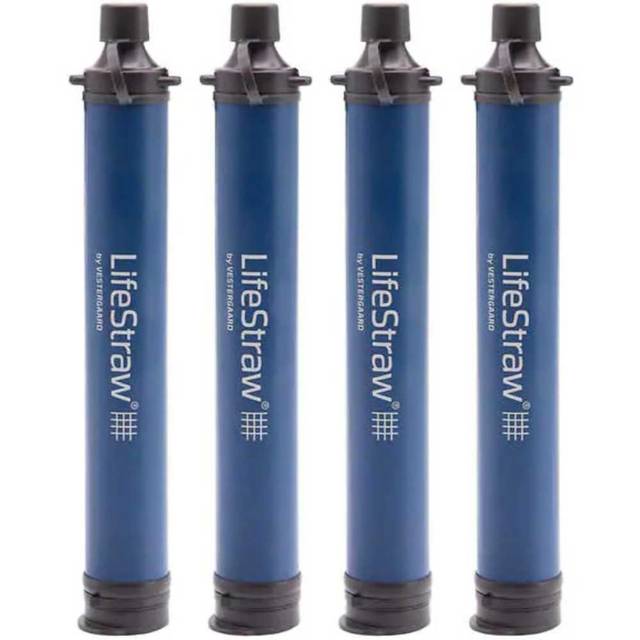 4-Pack LifeStraw Water Filter