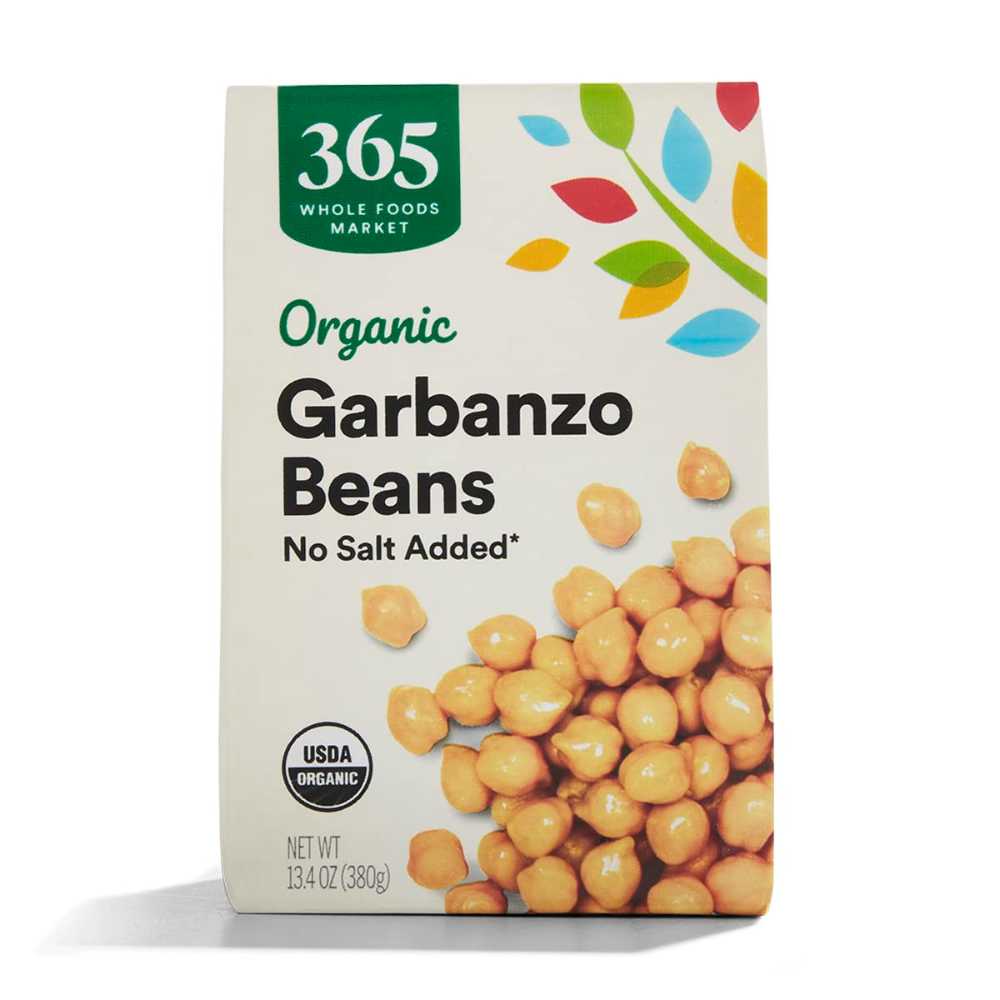 Whole Foods Market Organic Garbanzo Beans, 13.4 oz.