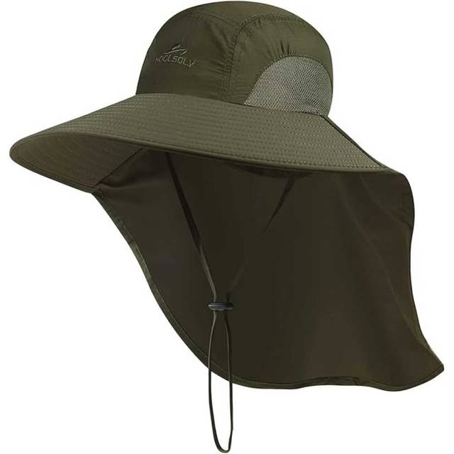 Koolsoly Wide Brim UPF 50+ Safari Hat (Various Colors)