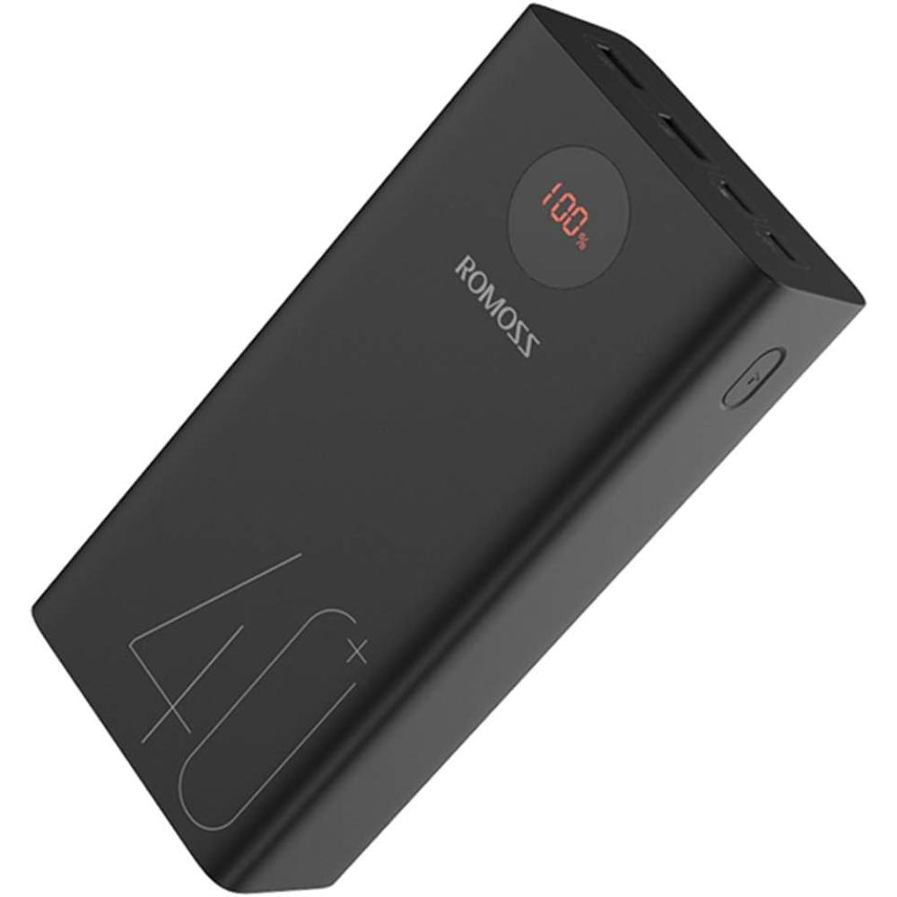 Prime Members: Romoss 40,000mAh 18W USB-C Portable Power Bank
