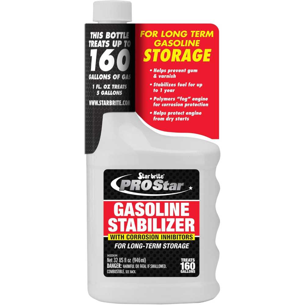 Star Brite PRO Star Gasoline Stabilizer w/ Corrosion Inhibitors, 32 oz.