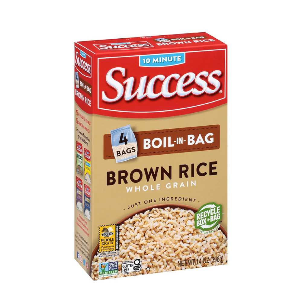 Success Boil-in-Bag Brown Rice, 14 oz.