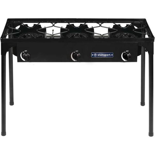 Stansport 3-Burner Outdoor Stove w/ Stand