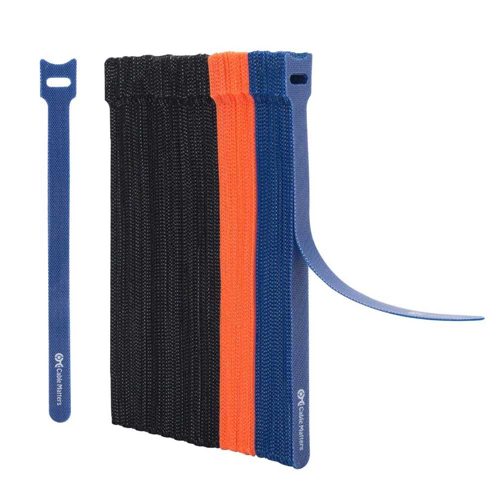 Prime Members: 100-Pack Cable Matters 8" 42 lb. Reusable Wire/Cable Ties