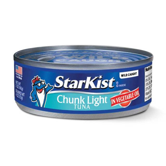 Starkist Chunk Light Tuna in Oil, 5 oz.
