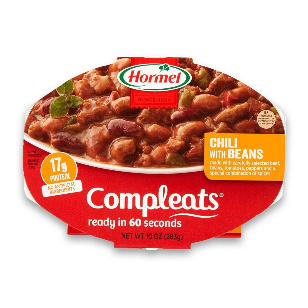 6-Pack Hormel Compleats Chili w/ Beans, 10 oz.