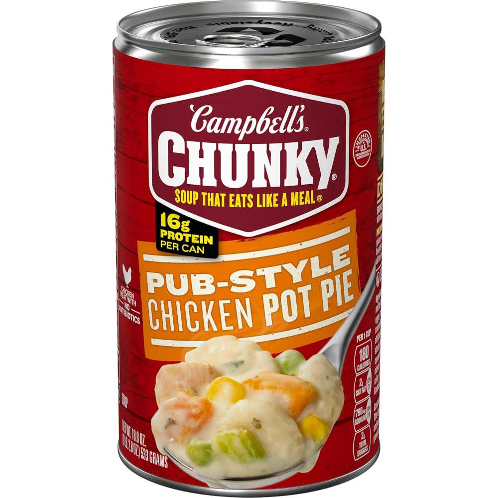 Campbell's Chunky Pub-Style Chicken Pot Pie Soup Soup, 18.8 oz.