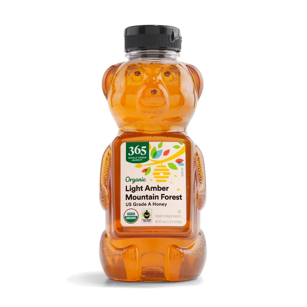 365 by Whole Foods Organic Mountain Forest Light Amber Honey, 24 oz.