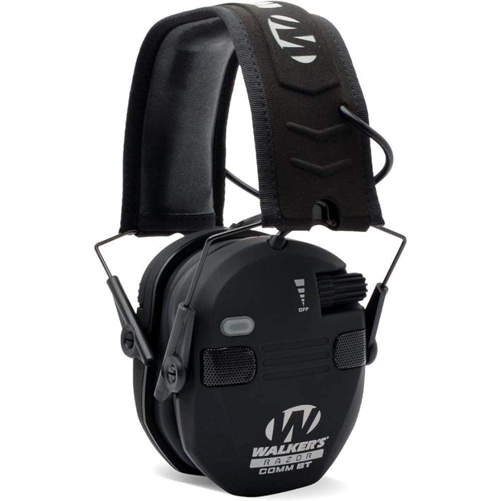 Walker's Razor Quad 4-Mic 360 Degree Electronic Muffs w/ Bluetooth