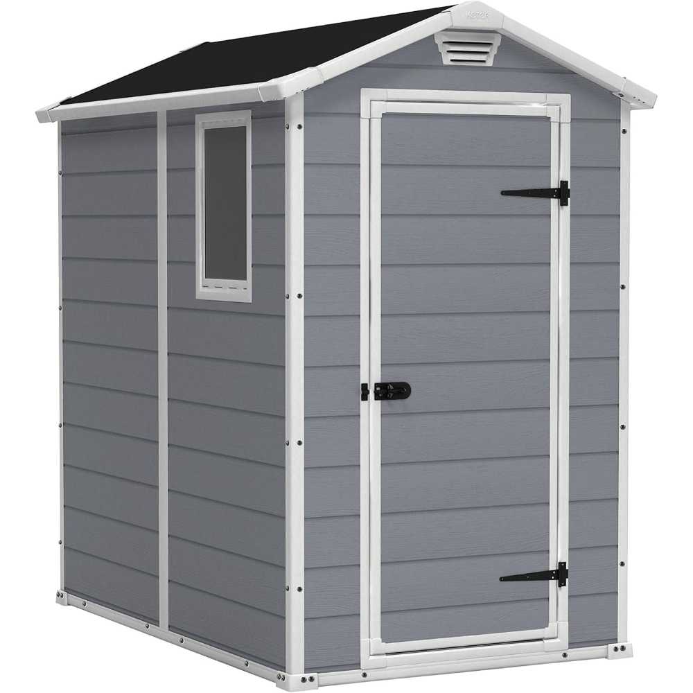 Keter Manor 4' x 6' Resin Outdoor Storage Shed