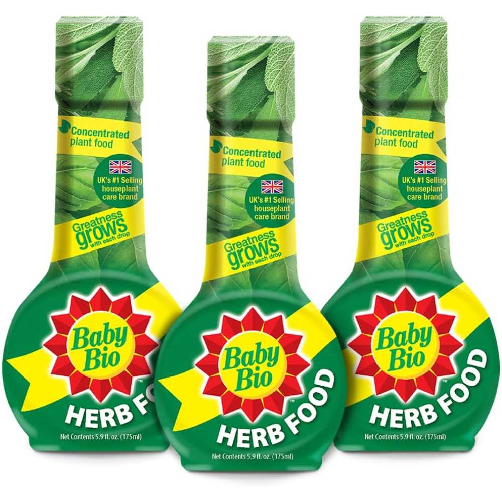 3-Pack Baby Bio Herb Food Concentrate, 5.9 oz.