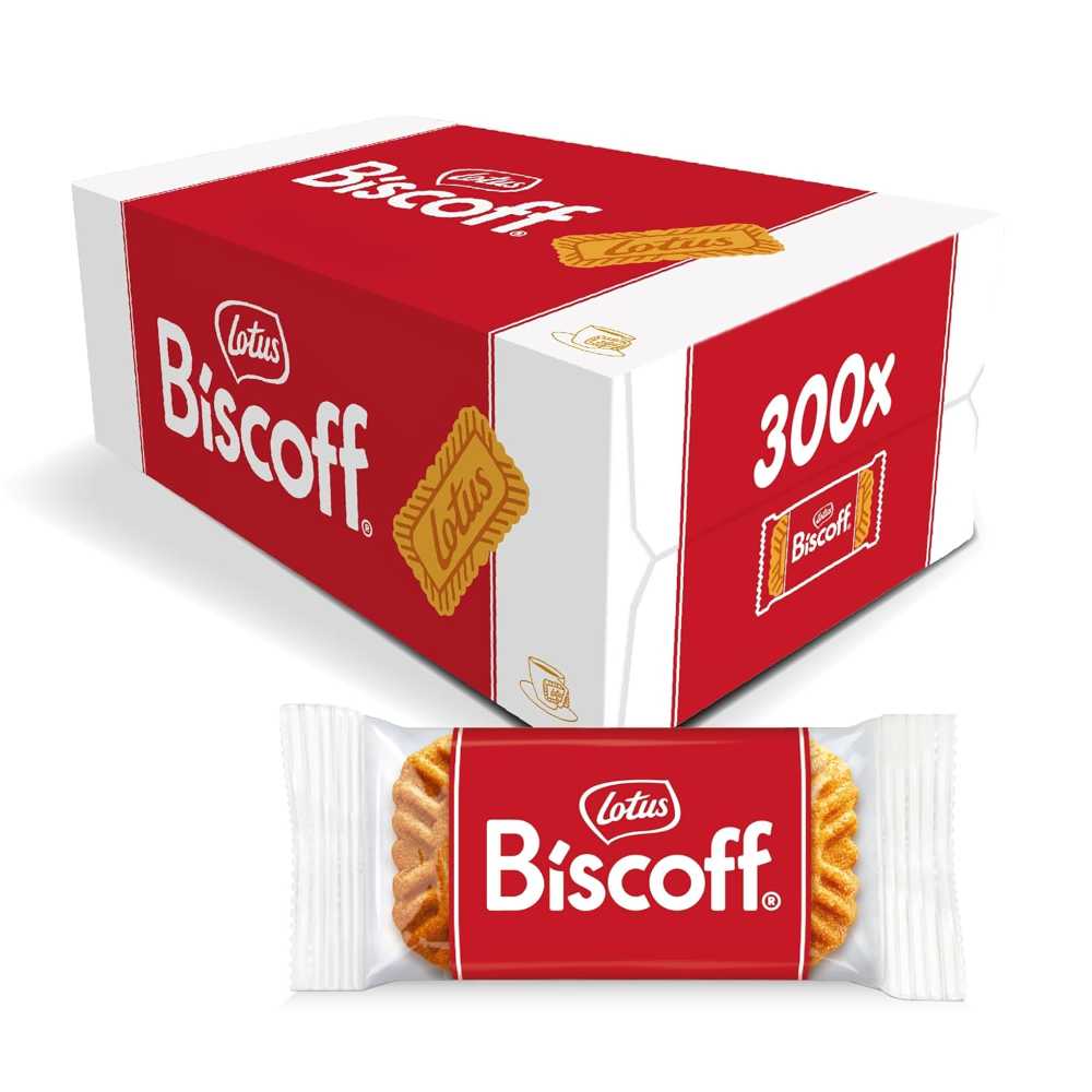 300-Pack Lotus Biscoff Cookies (Individually Wrapped)