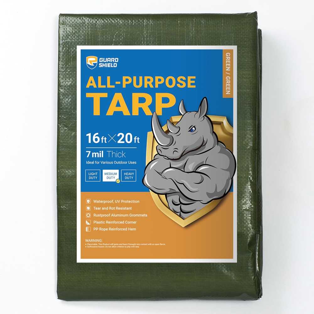 Guard Shield 16' x 20' 7-Mil Tarp