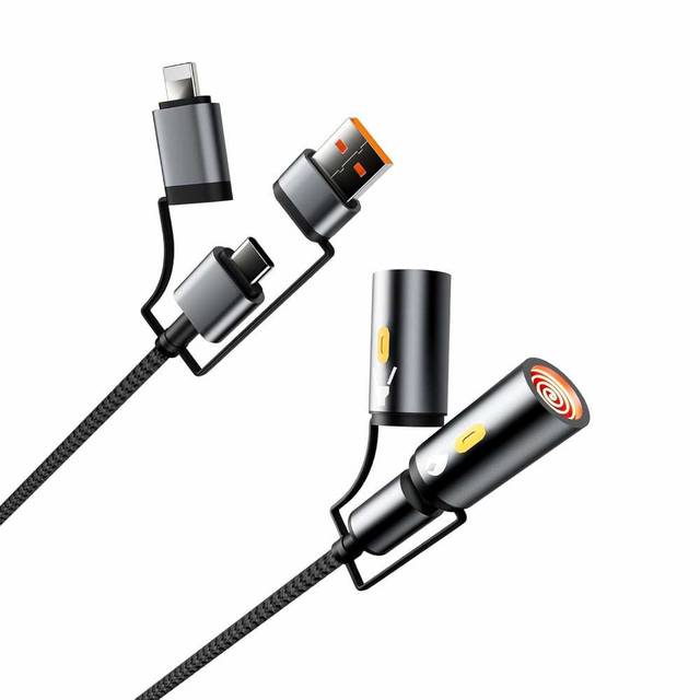 Techcircle Flameless Lighter, Emergency Light, & Multi-Port Charging Cable