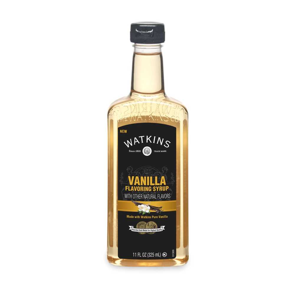 Watkins Vanilla Flavoring Syrup, 11 oz.
