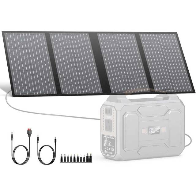 Apowking 60W Portable Folding Solar Panel