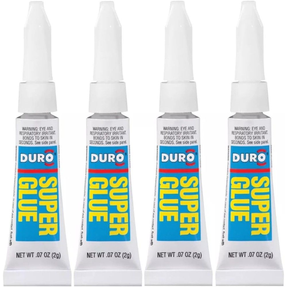 4-Pack Duro Super Glue, .07 oz.