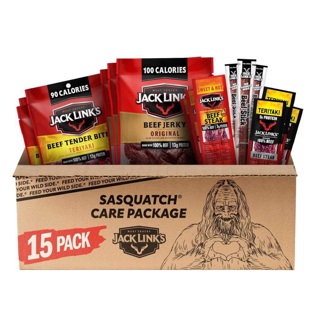 Jack Link's 15-Piece Beef Jerky Variety Pack