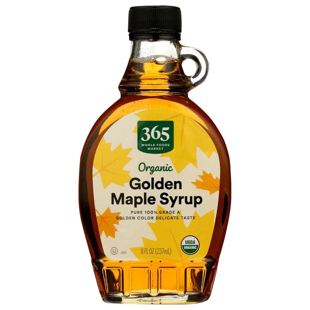 365 by Whole Foods Organic Golden Maple Syrup, 8 oz.