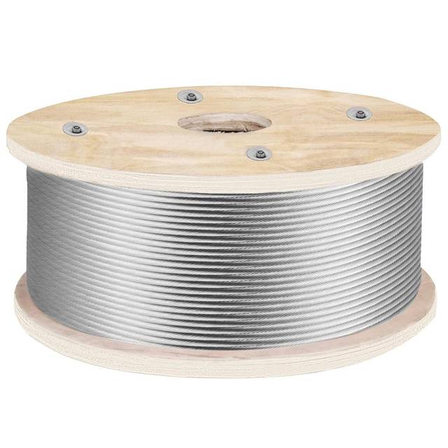 Vevor 500' x 3/16" Stainless Steel Wire Rope