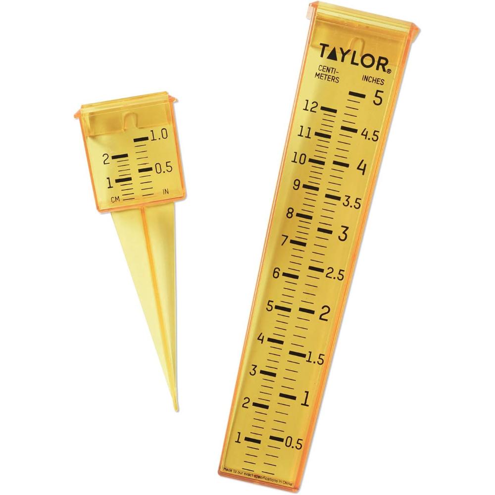 Taylor 2-in-1 Rain/Sprinkler Gauge