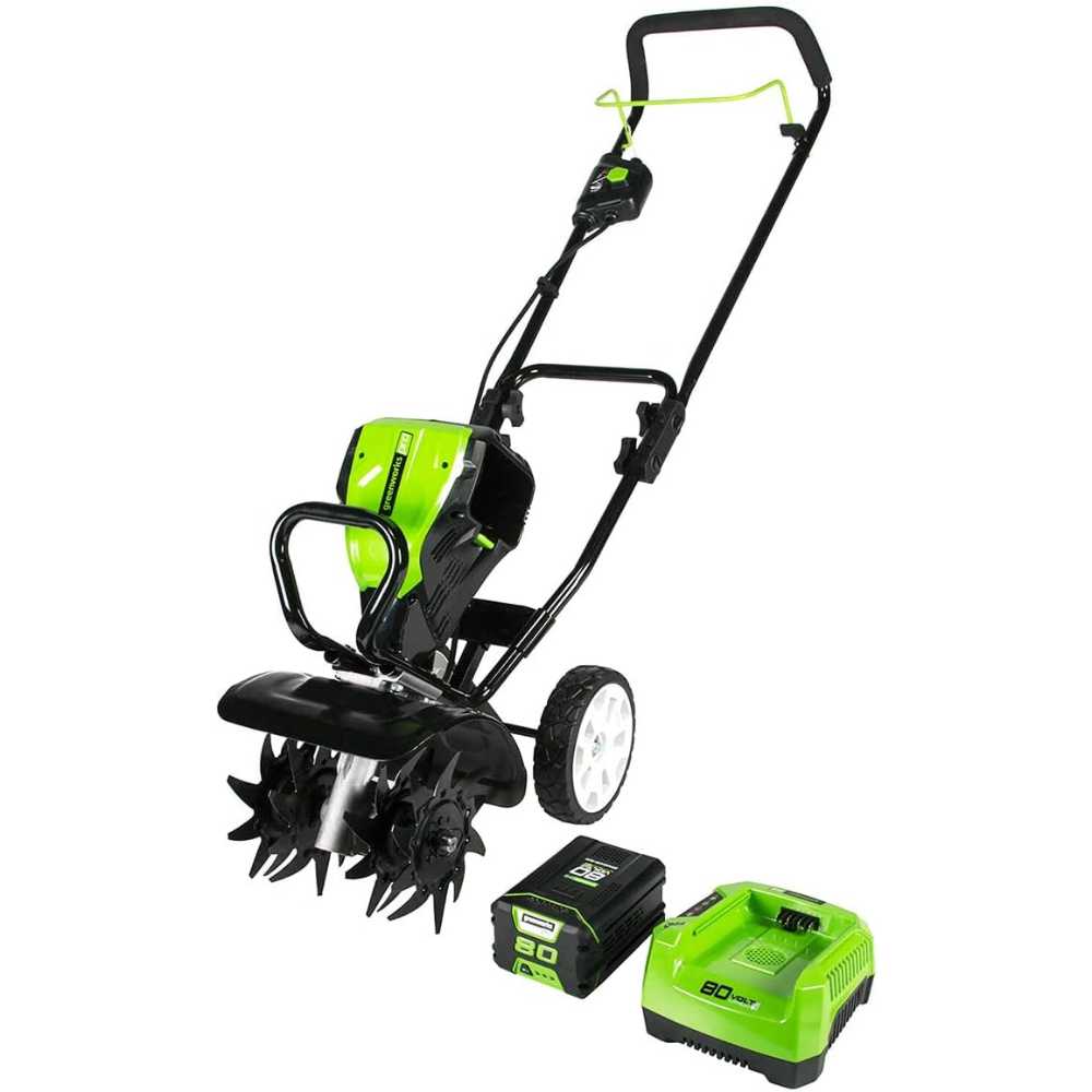 Greenworks 80V 10" Cultivator w/ 2Ah Battery & Charger
