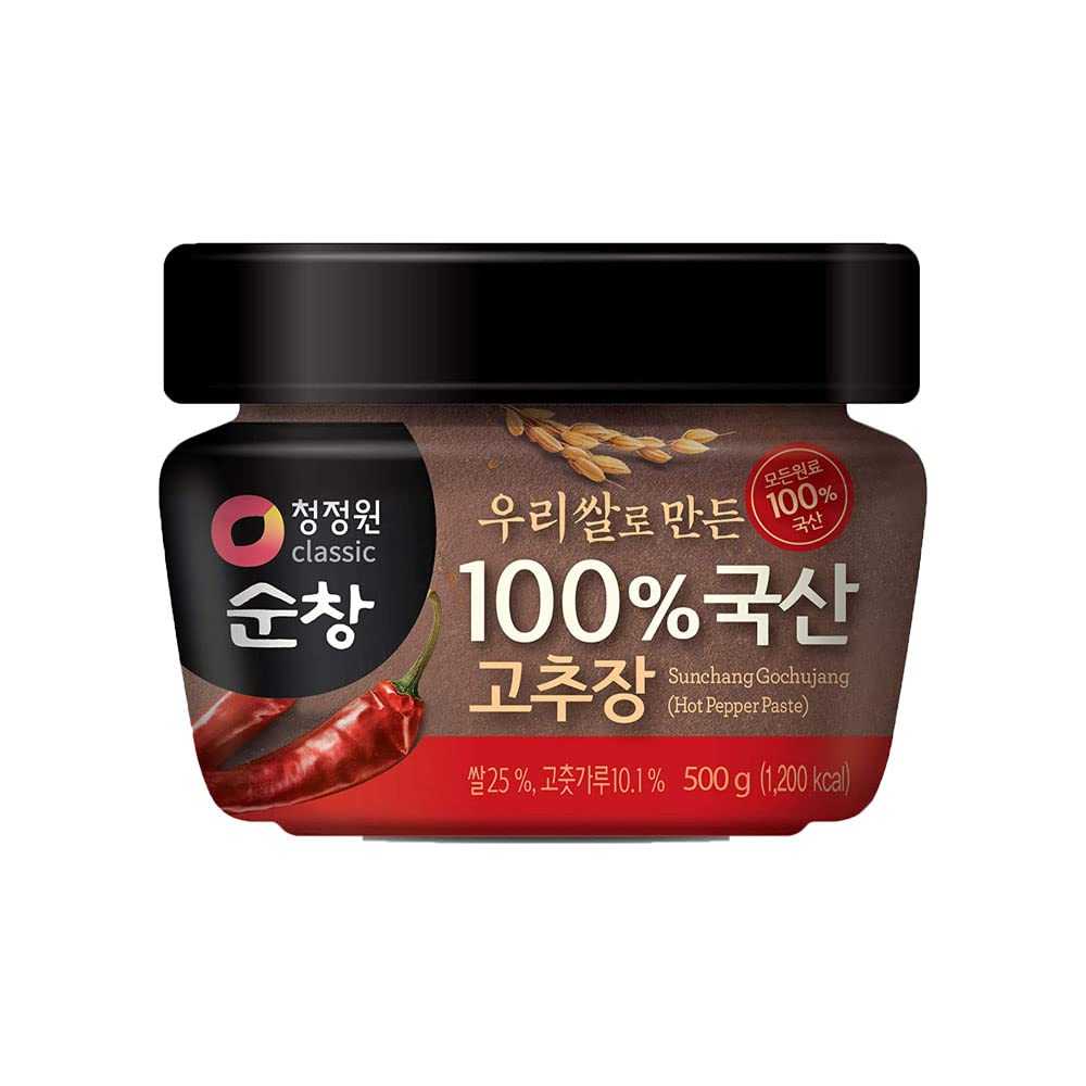 Chung Jung One Gochujang Korean Red Chili Paste, 1.1 lb.