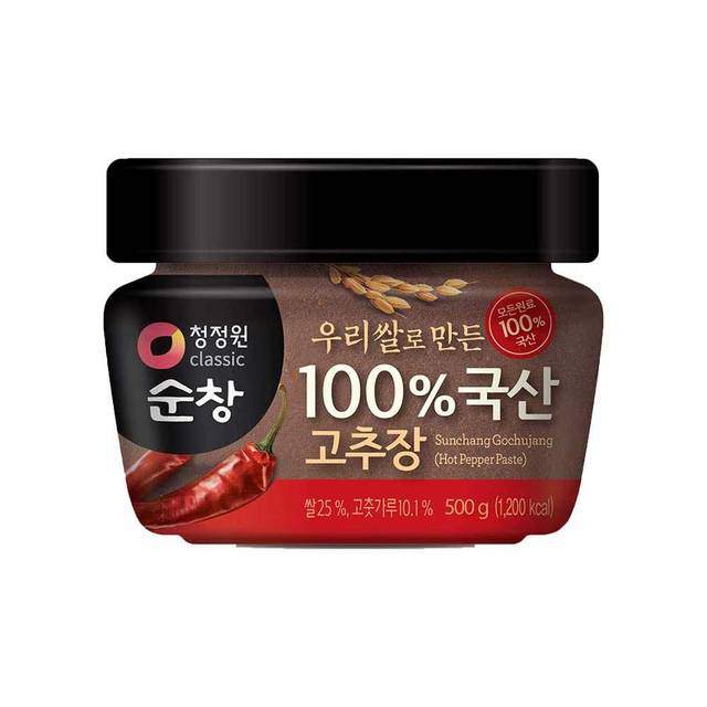 Chung Jung One Gochujang Korean Red Chili Paste, 1.1 lb.