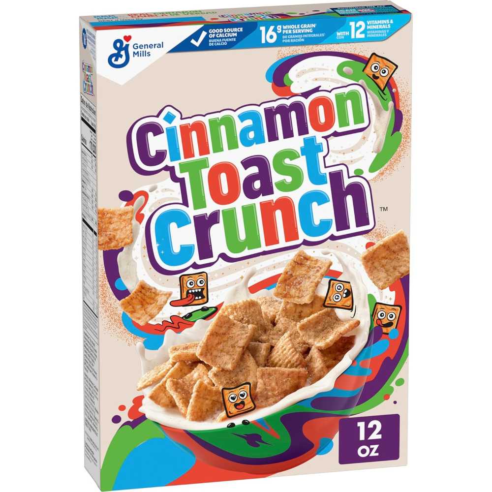 2-Pack Cinnamon Toast Crunch Cereal, 12 oz.