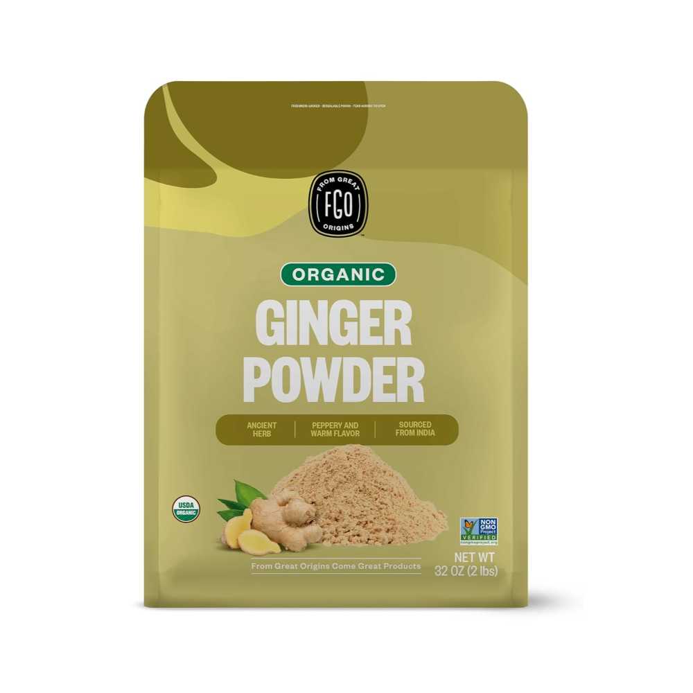 FGO Organic Ginger Powder, 2 lb.