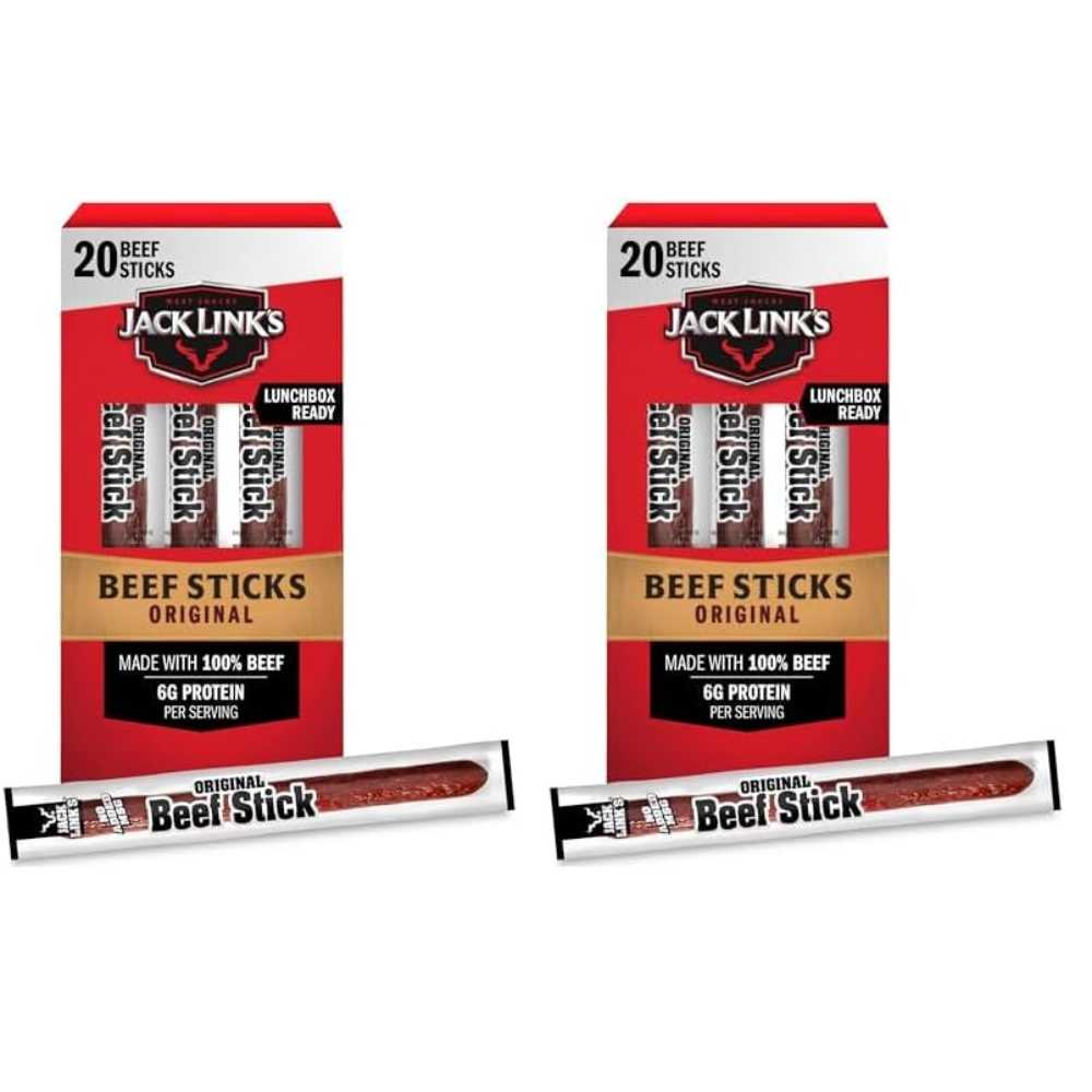 40-Pack Jack Link's Original Beef Sticks, 0.92 oz.