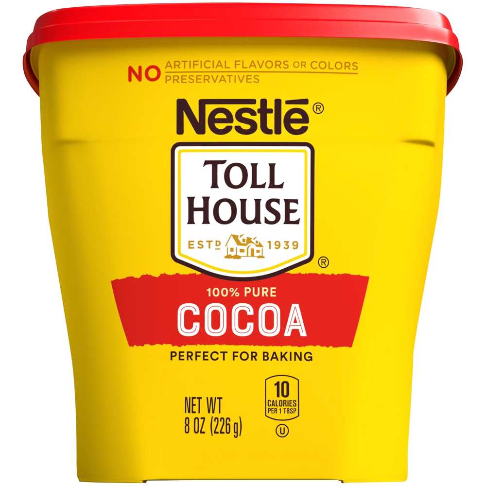 Nestle Toll House 100% Pure Cocoa, 8 oz.
