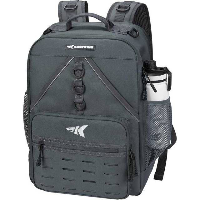 Prime Members: KastKing Karryall Medium Fishing Tackle Daily Backpack (Grey or Black)