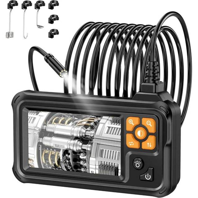 Lightswim 16.5' 1080p USB-C Rechargeable Endoscope Camera w/ 4.3" LCD Screen